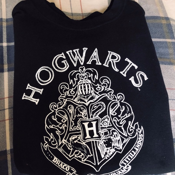 Macy's Tops - Black Hogwarts Pull Over